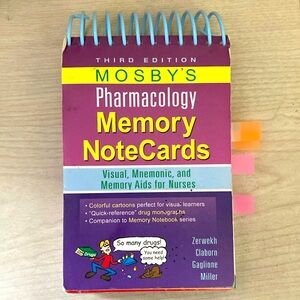 Mosby’s Pharmacology Memory Note Cards
